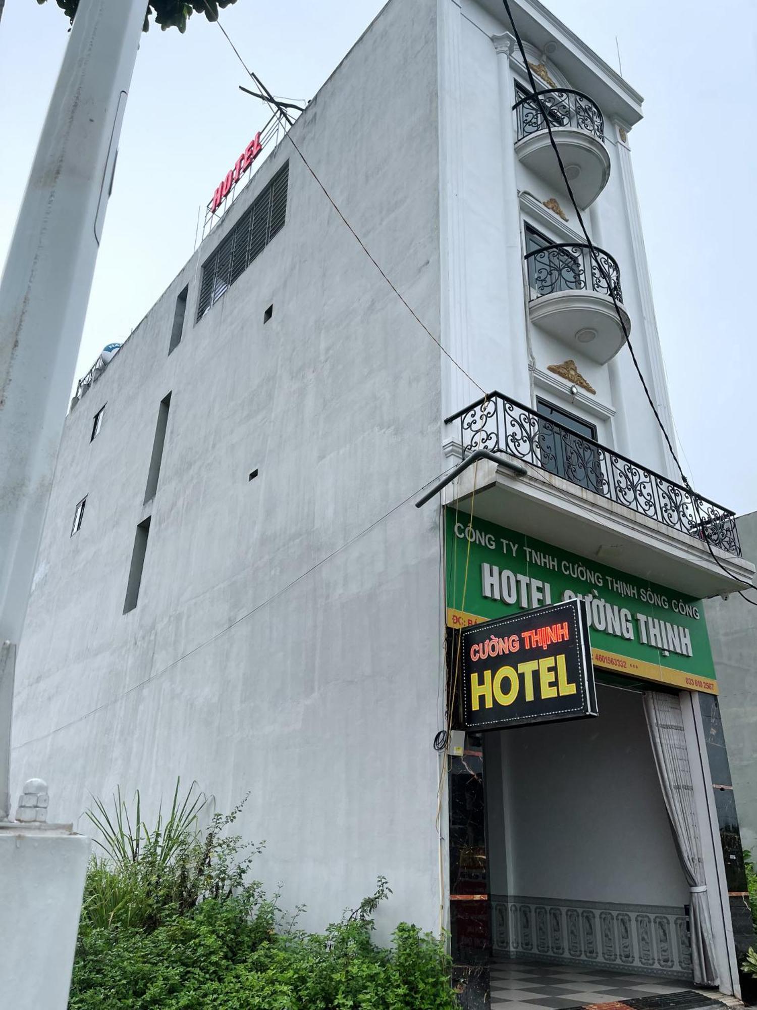 Cường Thịnh Hotel Song Cong Ngoại thất bức ảnh